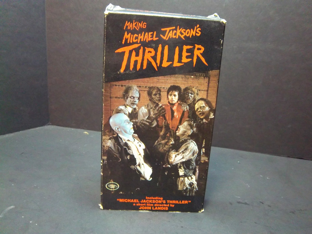 The Making of Michael Jackson's Thriller (1983 VHS) Michael Jackson, John Landis