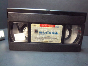 We Are the World - The Video Event (1985 VHS) Tom Petty, Michael Jackson