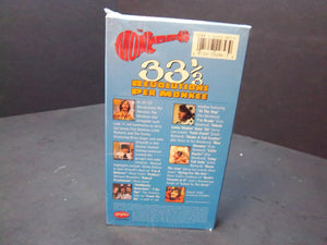 The Monkees: 33 1/3 Revolutions Per Monkee (1997 VHS) Free US Shipping!!