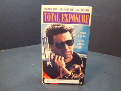 Total Exposure (1990 VHS) Michael Nouri, Season Hubley, Jeff Conaway