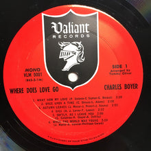 Load image into Gallery viewer, Charles Boyer : Where Does Love Go (LP, Album, Mono)