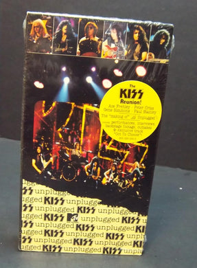 KISS - Unplugged (1996 VHS) The KISS Reunion! Like New!!! Rare!!!