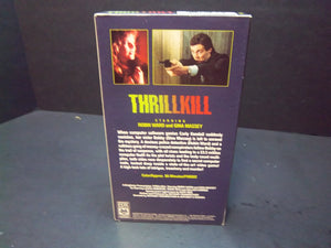 Thrillkill (1987 VHS) Robin Ward, Gina Massey, Laura Robinson - Free US Ship!