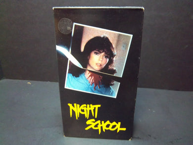 Night School (1989 VHS) Leonard Mann, Rachel Ward, Drew Snyder - Free US Ship!
