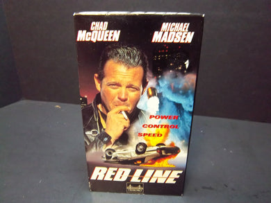 Red Line (1996 VHS) Chad McQueen, Dom DeLuise, Michael Madsen - Free US Ship