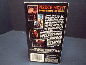Pledge Night (1990 VHS) Todd Eastland, Dennis Sullivan, Craig Derrick