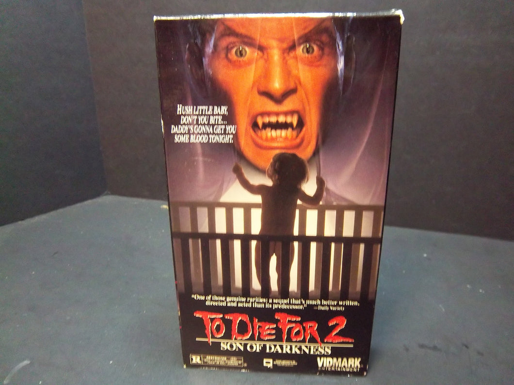 Son of Darkness: To Die for II (1991 VHS) Rosalind Allen, Steve Bond