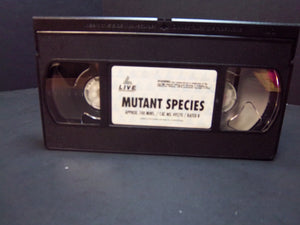 Mutant Species (1995 VHS) Leo Rossi, Ted Prior, Denise Crosby - Free US Ship!