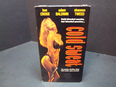 Cold Sweat (1993 VHS) Ben Cross, Adam Baldwin, Shannon Tweed - Free US Ship!