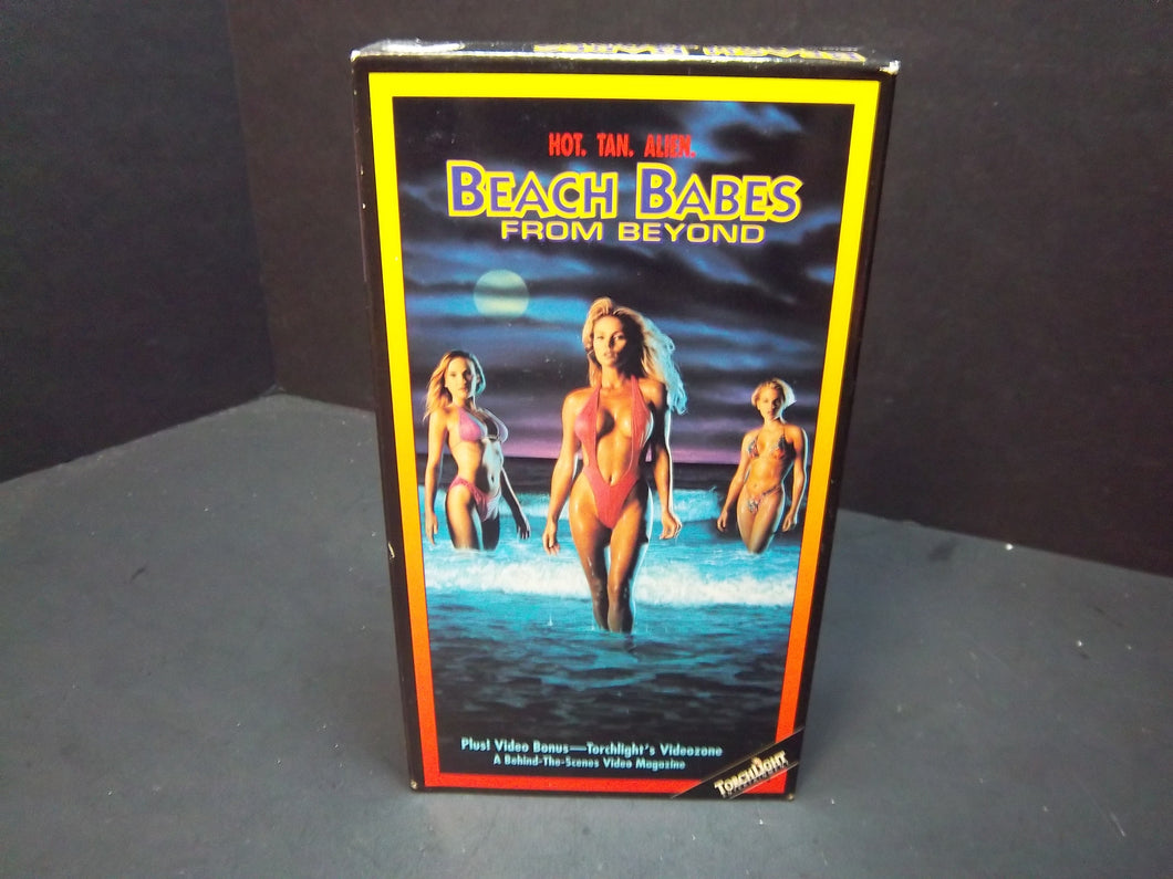 Beach Babes From Beyond (1993 VHS) Joe Estevez, Don Swayze, Joey Travolta