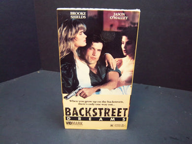 Backstreet Dreams (1990 VHS) Brooke Shields, Jason O'Malley, Anthony Franciosa