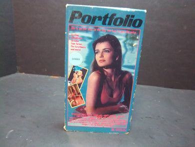 Portfolio (1983 VHS) Julie Wolfe, Carol Alt, Kelly Emberg - Free US Shipping!