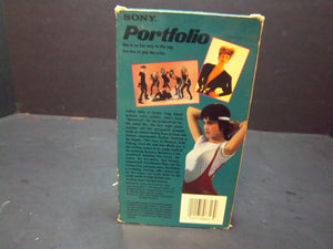 Portfolio (1983 VHS) Julie Wolfe, Carol Alt, Kelly Emberg - Free US Shipping!