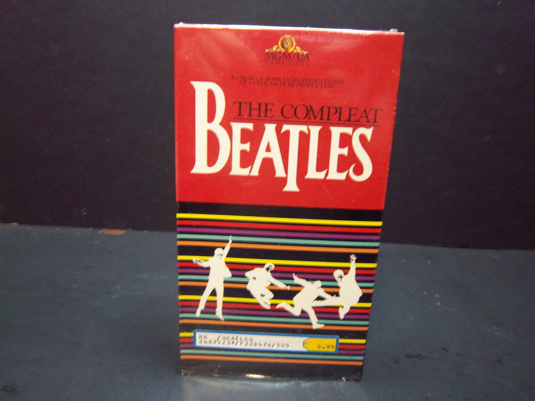 The Beatles - The Compleat Beatles (1994 VHS) - Free US Shipping!!!