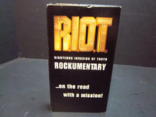 Load image into Gallery viewer, R.I.O.T. Righteous Invasion Of Truth (VHS) Carman Ministries - Free US Ship!!