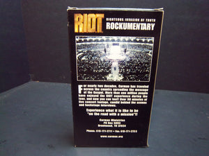 R.I.O.T. Righteous Invasion Of Truth (VHS) Carman Ministries - Free US Ship!!