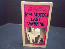 Load image into Gallery viewer, Mr. Moto&#39;s Last Warning 1939 (VHS) Peter Lorre, Ricardo Cortez, Virginia Field