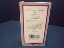 Load image into Gallery viewer, Mr. Moto&#39;s Last Warning 1939 (VHS) Peter Lorre, Ricardo Cortez, Virginia Field