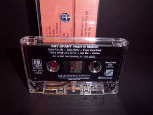 Amy Grant - Heart In Motion - Audio Cassette Tape - Baby Baby - Play Tested!