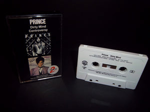 Prince - Dirty Mind / Controversy - Audio Cassette Tape - Play Tested - 2 on 1