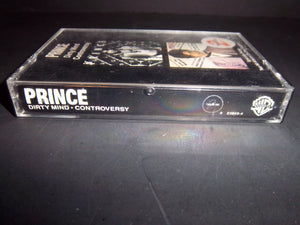 Prince - Dirty Mind / Controversy - Audio Cassette Tape - Play Tested - 2 on 1