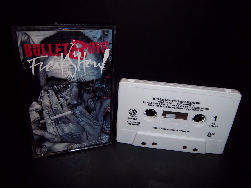 BulletBoys - Freakshow - Audio Cassette Tape - Play Tested