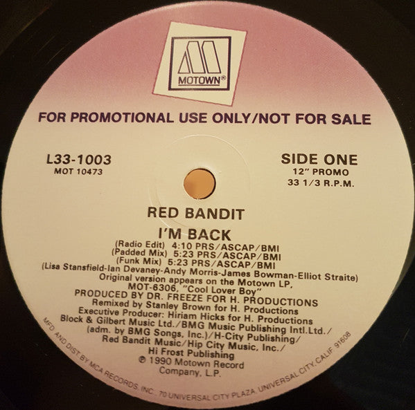 Red Bandit : I'm Back (12