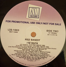 Load image into Gallery viewer, Red Bandit : I&#39;m Back (12&quot;, Promo)