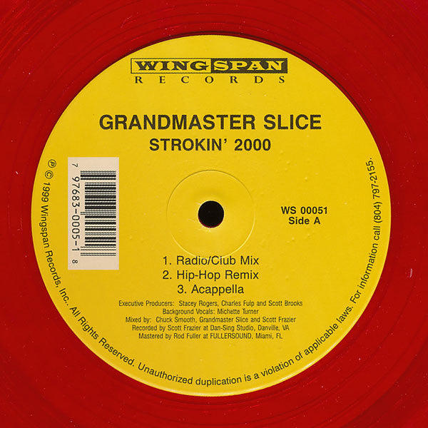 Grandmaster Slice : Strokin' 2000 (12