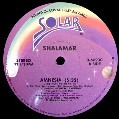 Shalamar : Amnesia (12