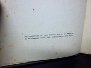 I Come Singing by H Thompson Rich © 1926 - A Book of Songs and Poems