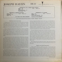 Load image into Gallery viewer, Joseph Haydn : The Symphonies Of Joseph Haydn Symphony No. 48 In C Major ("Maria Theresia"), Overture To "L'Indfedeltà Delusa" Symphony No. 4 In D Major (LP)