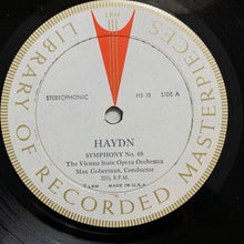 Load image into Gallery viewer, Joseph Haydn : The Symphonies Of Joseph Haydn Symphony No. 48 In C Major ("Maria Theresia"), Overture To "L'Indfedeltà Delusa" Symphony No. 4 In D Major (LP)