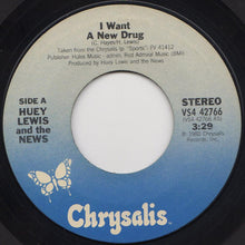 Load image into Gallery viewer, Huey Lewis &amp; The News : I Want A New Drug (7", Single, Styrene, Car)