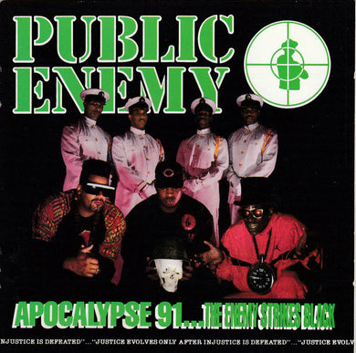 Public Enemy : Apocalypse 91... The Enemy Strikes Black (CD, Album)