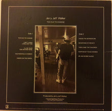 Load image into Gallery viewer, Jerry Jeff Walker : Too Old To Change (LP, Album, Promo, All)
