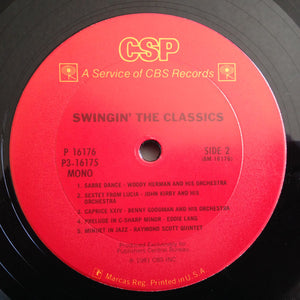 Various : Swingin' The Classics (3xLP, Comp, Mono + Box)