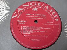 Load image into Gallery viewer, Odetta : Odetta At Carnegie Hall (LP, Album, Mono)