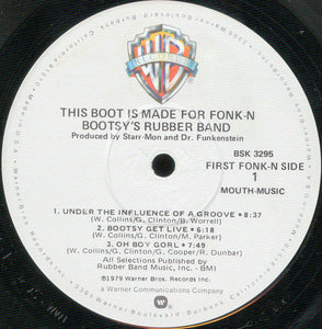 Bootsy's Rubber Band : This Boot Is Made For Fonk-n (LP, Album, Win)