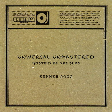 Various : Universal Unmastered (CD, Comp, Promo)