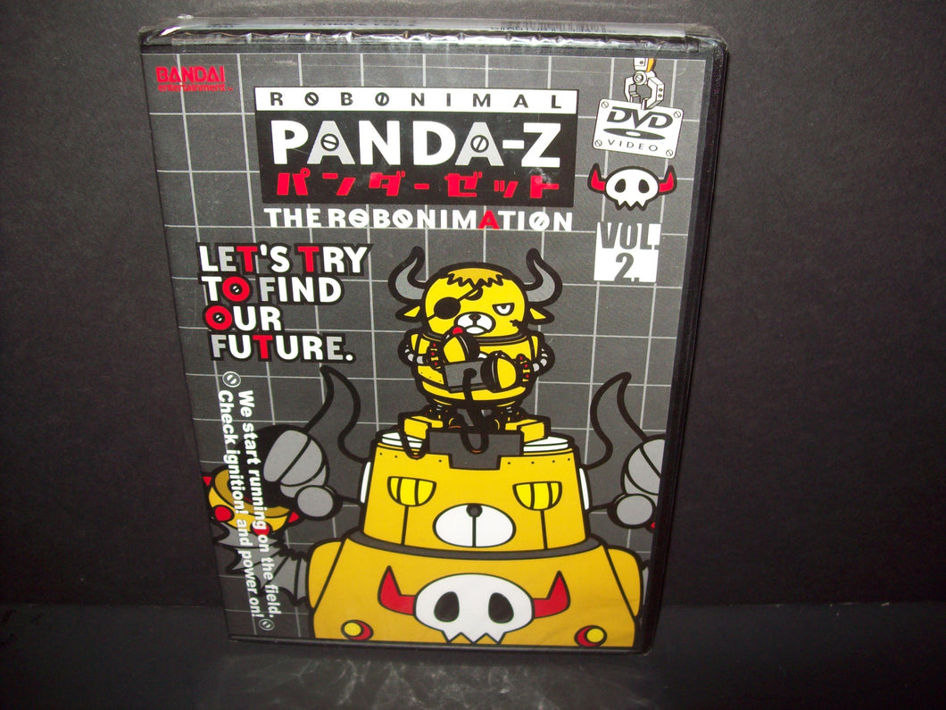 Robonimal Panda-z The Robonimation Vol. 2 - DVD - NEW SEALED