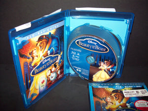 Beauty and the Beast - Blu-ray/DVD  3-Disc Set, Diamond Edition W/Slipcover MINT