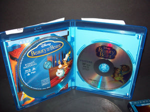 Beauty and the Beast - Blu-ray/DVD  3-Disc Set, Diamond Edition W/Slipcover MINT