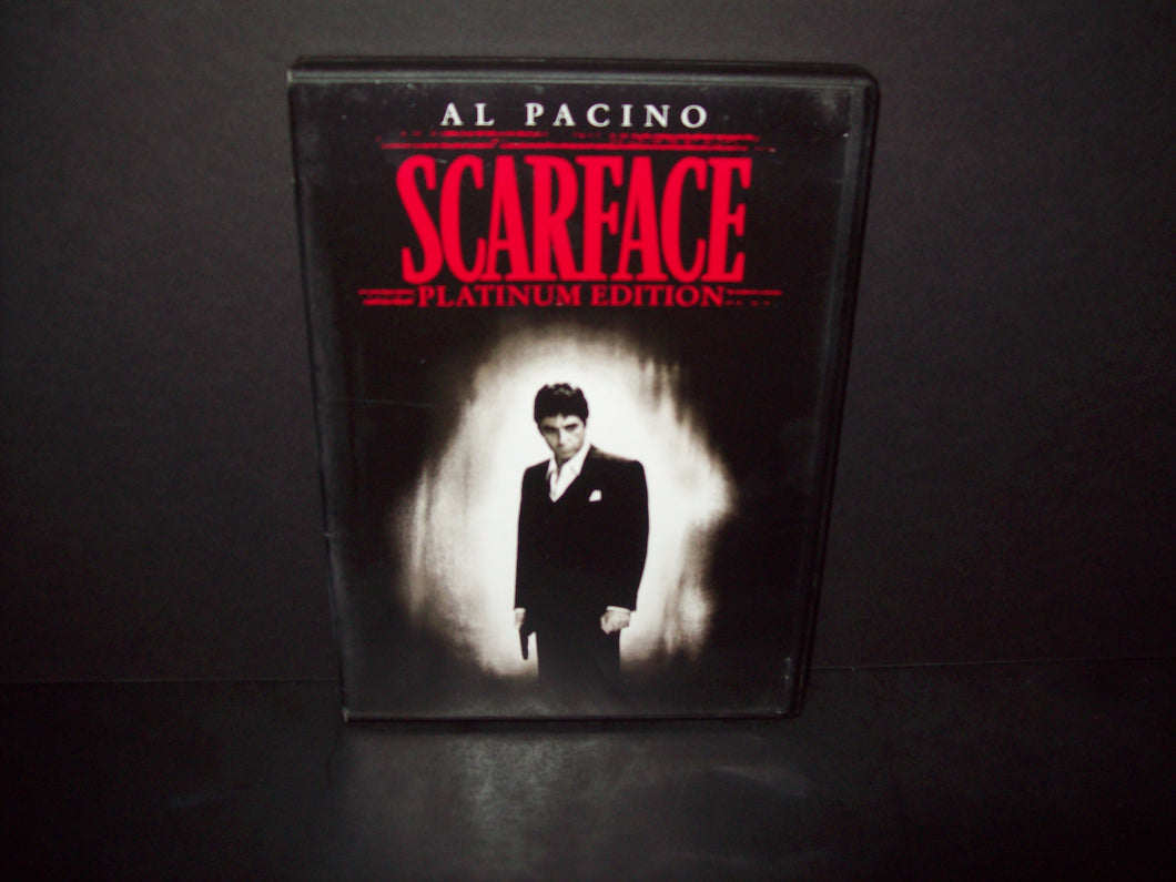 Scarface - DVD - 2 Disc Platnium Edition - Al Pacino - Near Mint!