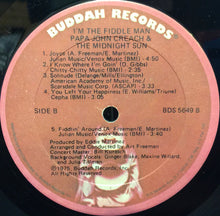 Load image into Gallery viewer, Papa John Creach &amp; Midnight Sun* : I&#39;m The Fiddle Man (LP, Album, Gol)