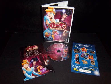 Walt Disney - Cinderella III A Twist In Time - Original Authentic Disney DVD
