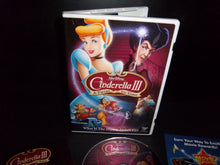 Load image into Gallery viewer, Walt Disney - Cinderella III A Twist In Time - Original Authentic Disney DVD