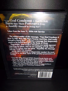 Jimmy Swaggart - DVD - Can God Condemn A Man to Hell, Burn Him There Forever