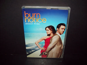 Burn Notice Season Three - DVD  Jeffrey Donovan, Bruce Campbell, Gabrielle Anwar