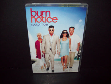 Burn Notice Season Four - DVD Set - Jeffrey Donovan - Bruce Campbell